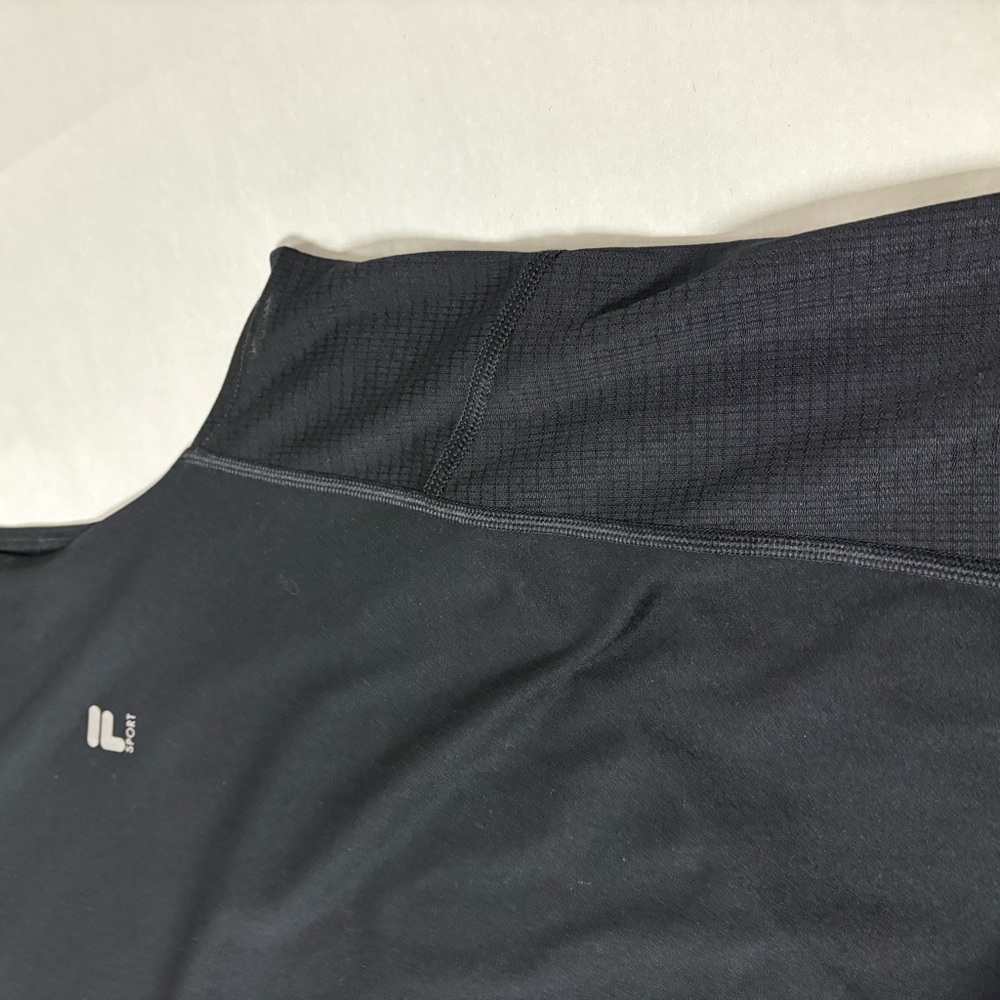 Fila Men's Black Sleeveless Muscle Shirt Polyester Blend XL - Picture 8 of 8